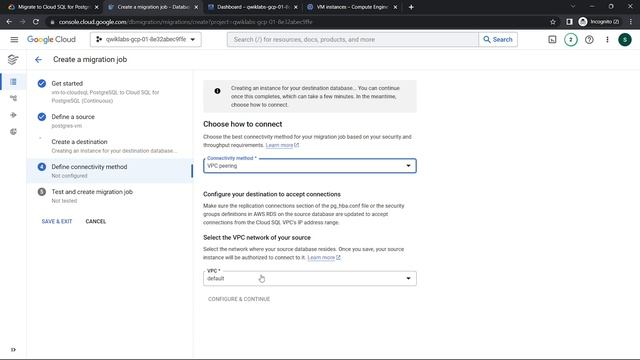 Migrate to Cloud SQL for PostgreSQL using Database Migration Service || #GSP918 || #qwiklabs смотреть онлайн
