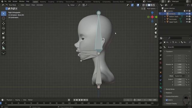 AMA I AM | HOW TO RIG YOUR TEETH IN BLENDER | NEW ? TUTORIAL смотреть онлайн