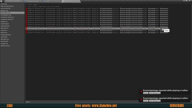 UE4 Accessed None Error / Explained and Fixed. смотреть онлайн
