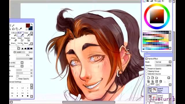 [Patreon] Lielurr: Head Sketch Speedpaint Example смотреть онлайн