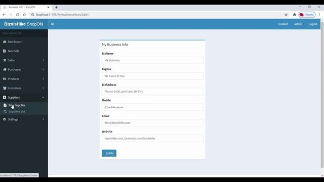 Free Online Inventory Management System in MVC with Source code | Part 1/4 смотреть онлайн