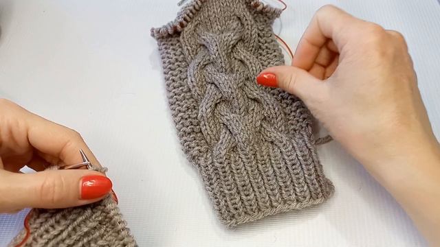 Комбинезон с капюшоном спицами для малыша/ 3-6 месяцев/часть 1 смотреть онлайн