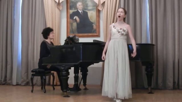 Кайдалова Наташа: Векерлен "Bergère légère (Пастушка)", польская народная песня "Калина" смотреть онлайн