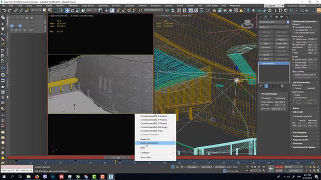Работа над проектом Nara Hall (анимация 4) смотреть онлайн