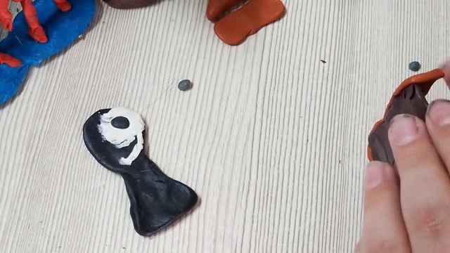 как слепить из пластилина Халта,Джека с шкафом #doors #видеолепка !!!!! смотреть онлайн