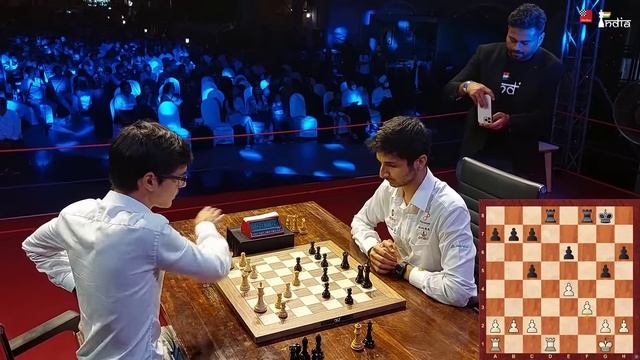 When you play a bullet game like a classical one | Anish vs Vidit | Death Match 1.0 Game 12 смотреть онлайн