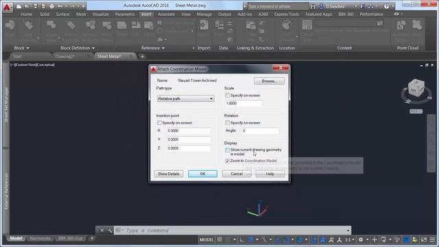 BIM Coordination Model in Autodesk® AutoCAD® смотреть онлайн