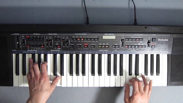Technic SX-K350 - Cheesy Home Keyboard Synthy Pop Stuff смотреть онлайн