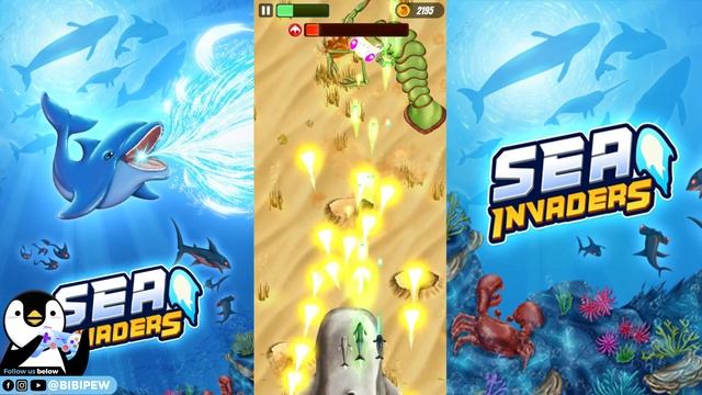 Salty Dolphin Hero unlock Chapter 6 Shell Spire Completed - Sea Invaders New Fishing Shooting Game смотреть онлайн