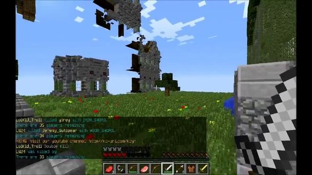 The Hunger Games (голодные игры) на пиратском minecraft часть 1 смотреть онлайн