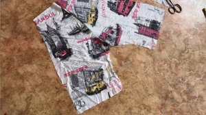 КАК СШИТЬ ШОРТЫ - ВЫКРОЙКА И ПРОЦЕСС ПОШИВА