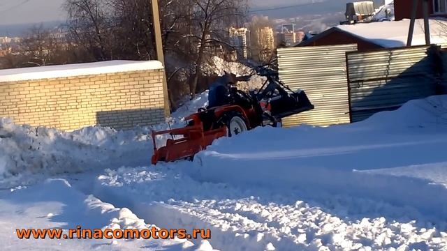 Кубота В1600 - Фронтальные погрузчики для японских минитракторов! смотреть онлайн