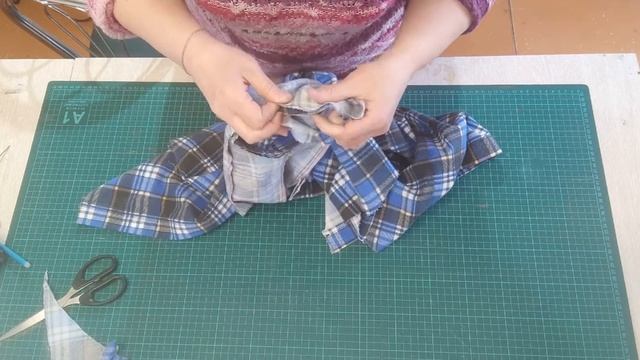 Как сшить мужскую фланелевую рубашку своими руками. смотреть онлайн