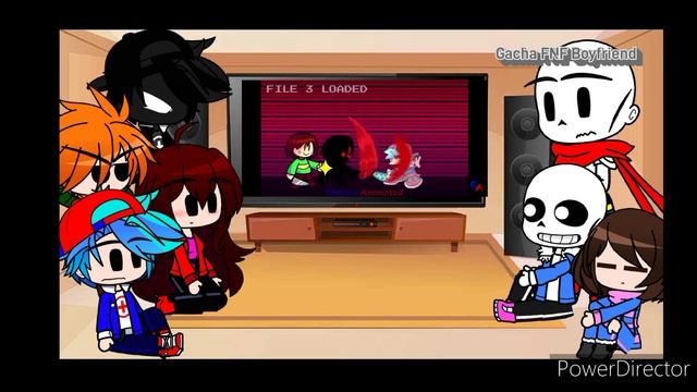 FNF and Undertale react to Chara VS BF Knife Fight (FNF and Undertale Animation by Chino's Animated смотреть онлайн