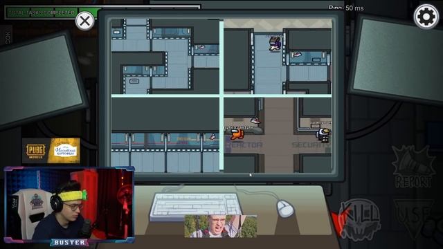 ХУДШАЯ ИГРА БУСТЕРА ЗА ПРЕДАТЕЛЯ В AMONG US / БУСТЕР ИГРАЕТ ЗА ПРЕДАТЕЛЯ / BUSTER ROFLS смотреть онлайн