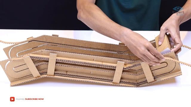 How To Make Escalator From Cardboard! DIY Escalator