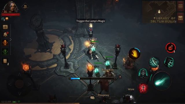 Diablo Immortal 9 lamp puzzle: light all 9 lamps how to solve смотреть онлайн
