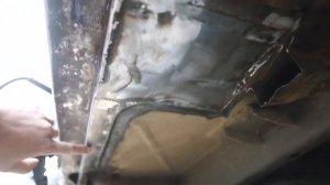 Спасение Волги Газ 3102, замена порогов и ремонт пола