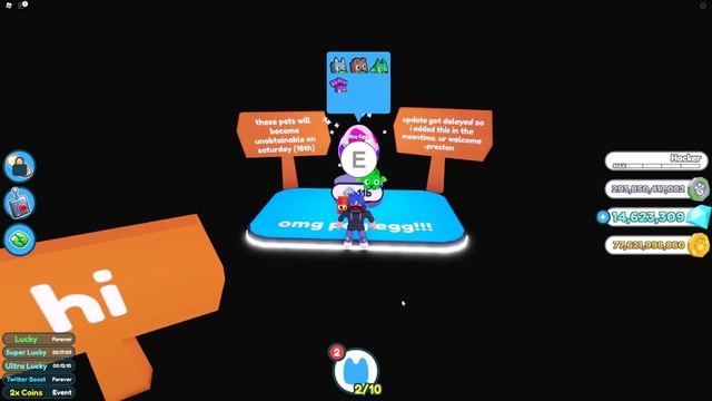 СЕКРЕТНЫЙ Способ Как Получить Pog Cat в Пет Симулятор Х | Pet Simulator X смотреть онлайн