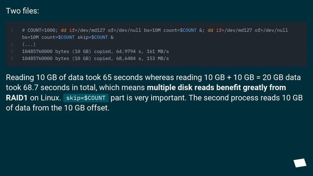 Does RAID1 increase performance with Linux mdadm? смотреть онлайн