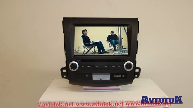 Штатная автомагнитола для Mitsubishi Outlander Winca c056 смотреть онлайн