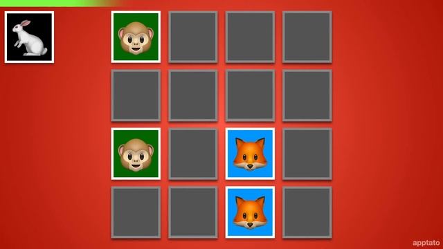 Memory Games #1 - Find the Pair Game (8 Animal Pairs) - Memorize and Match All 16 Animals Emoji смотреть онлайн