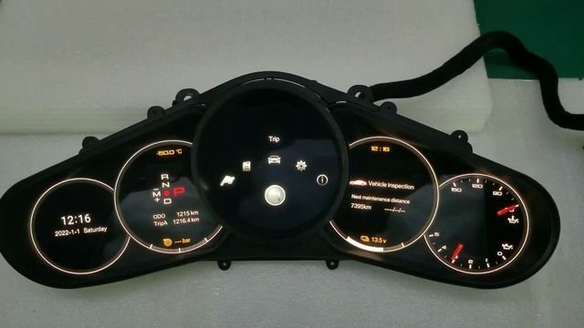 Belsee Digital Speedometer Dash For Porsche Cayenne Instrument Cluster Upgrade LCD Dashboard
