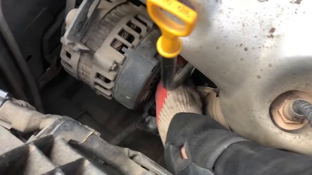 Как снять генератор Hyundai Accent смотреть онлайн