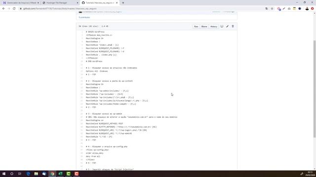Como deixar o site mais seguro com o .Htaccess no Wordpress (Rápido e Fácil) 2022 смотреть онлайн