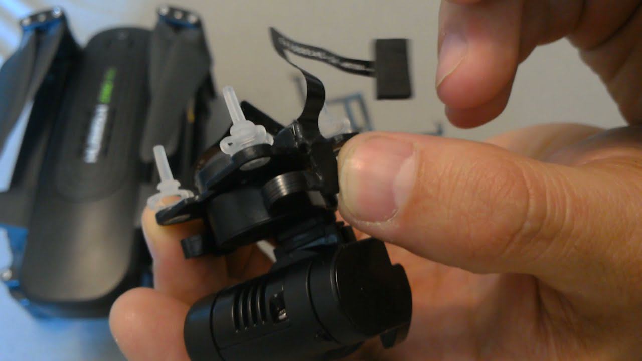 Hubsan Zino Pro замена шлейфа подвеса камеры