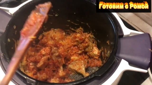 Солянка из капусты с мясом!!! смотреть онлайн