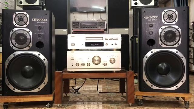 Amply Denon 2000 vs Loa kenwood ls-990D смотреть онлайн