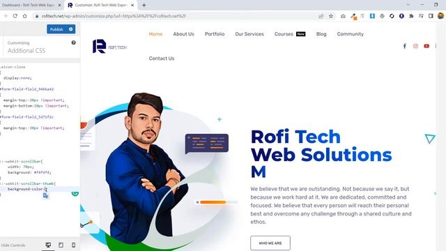 How to Make a Custom Scroll Bar in WordPress - Change Browser Scroll Bar Design in WordPress смотреть онлайн