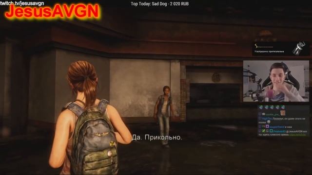 Реакция Летсплейщиков на Шутки из Книги Каламбуров | The Last Of Us: Left Behind