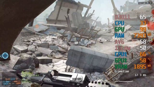 Radeon Vega 7 Graphics -- AMD Ryzen 5 5600G -- Battlefield 4 BF4 FPS Test смотреть онлайн
