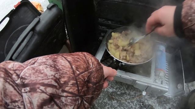Оставили жерлицы на ночь и вот что случилось! Зимняя рыбалка на жерлицы. Первый лед 2018-2019. смотреть онлайн