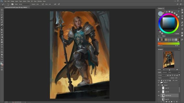 Painting Process w/Commentary | Leanne смотреть онлайн