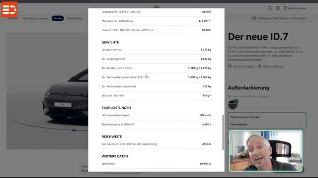 VW ID.7 endlich bestellbar! Teuer im Leasing? Was bekommt man für sein Geld? смотреть онлайн