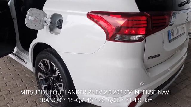 MITSUBISHI OUTLANDER 2 0 PHEV INTENSE NAVY 203 CV 18QV46 смотреть онлайн