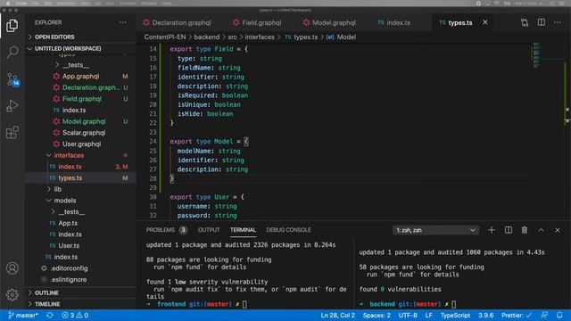 15. How to build a Headless CMS with TypeScript, React, GraphQL & Node: Model, Field & Declaration смотреть онлайн