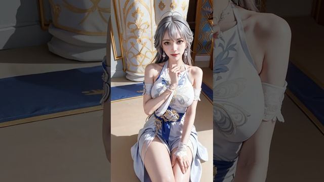 AI beauty Cosplay Lookbook - honkai star rail Branya смотреть онлайн