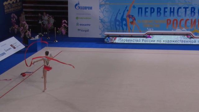 Ekaterina Panteleeva - Ribbon AA 17.80 Junior Nationals 2020 смотреть онлайн
