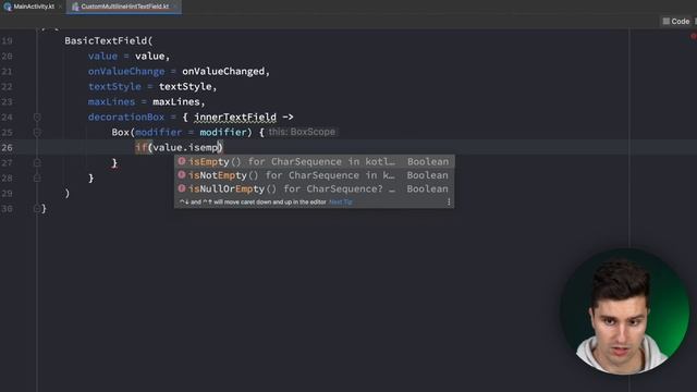 How to Build a Multiline Text Field With Hint In Jetpack Compose смотреть онлайн