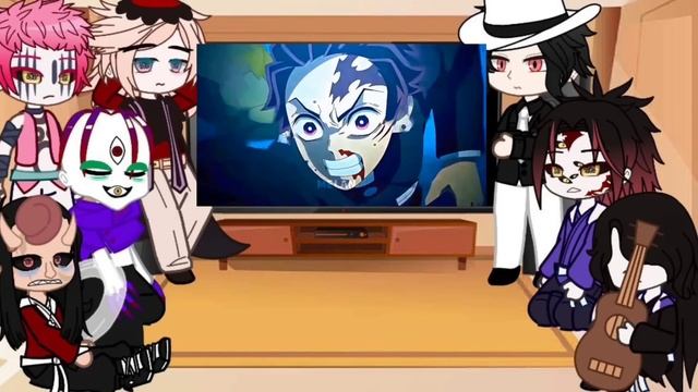 Upper Moons + Muzan React To Demon Slayer Season 3 // Gacha Club смотреть онлайн