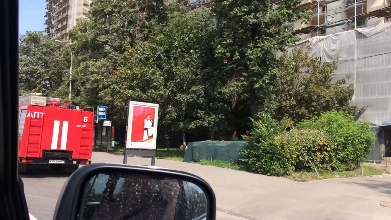 Высотка на Котельнической набережной. Пожар потушен. 18.08.2016