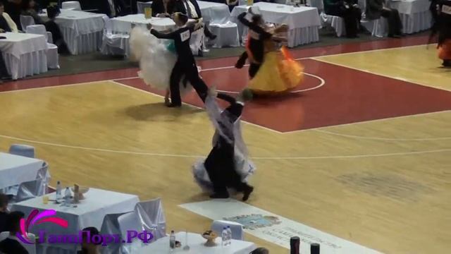 Кисаев Илья - Искрина Ярослава, 1-2 финала, Медленный фокстрот смотреть онлайн