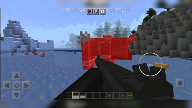 Новый мод на 3-д оружие в майнкрафт ПЕ Бедрок смотреть онлайн