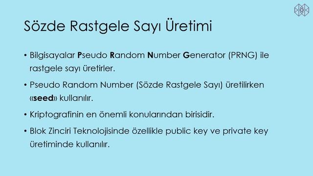 Blockchain 101 - 2: Rastgele Sayı Üretimi смотреть онлайн