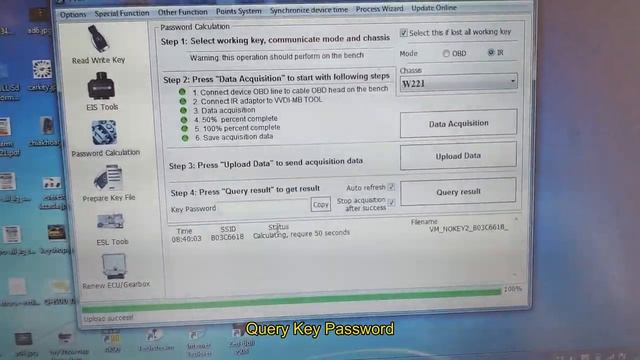 Mercedes S500 2006 W221 all keys lost Xhorse VVDI MB смотреть онлайн