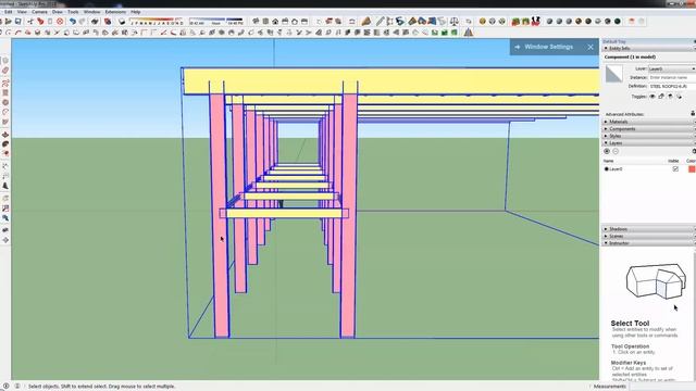ตัวอย่างการแปลง STAAD ISM to IFC for Sketchup смотреть онлайн